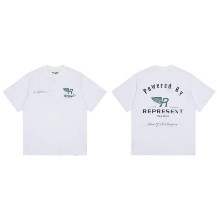 Represent T-Shirt R Wings – White 1062