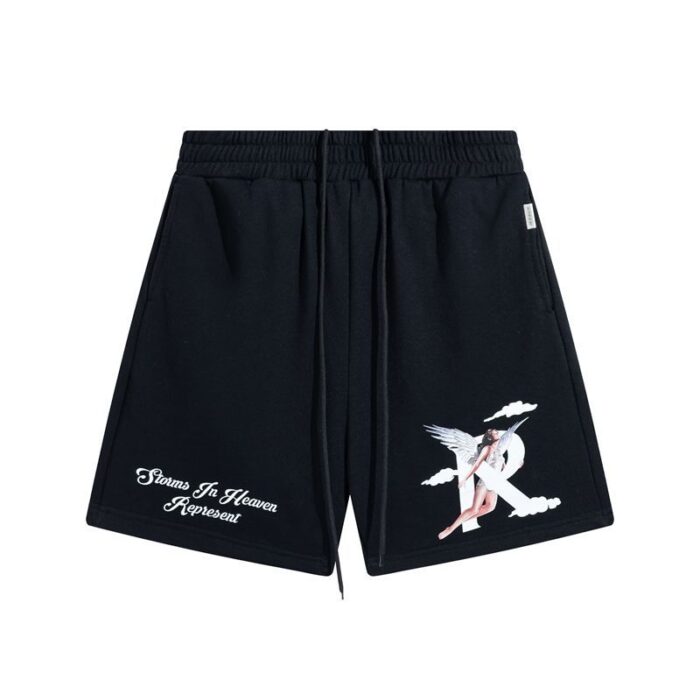 Represent Cloud Angel Shorts Black