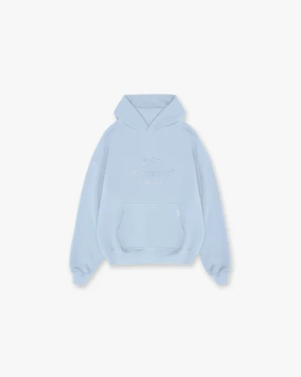 Worldwide Hoodie Sky Blue