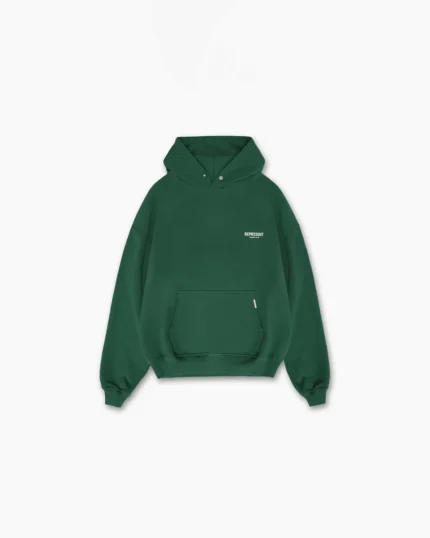 Represent Owners Club Hoodie Pine Green